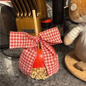 Picnic themed Faux Candy apple for tier tray